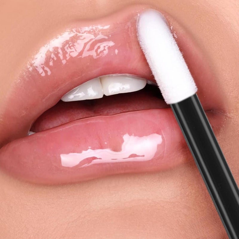 Chanaco 600Pcs Lip Wands Applicators Disposable Black Lip Brushes for Lipstick Lip Gloss Testers Wands Lint Applicator Makeup Beauty Tools for Women - Image 2